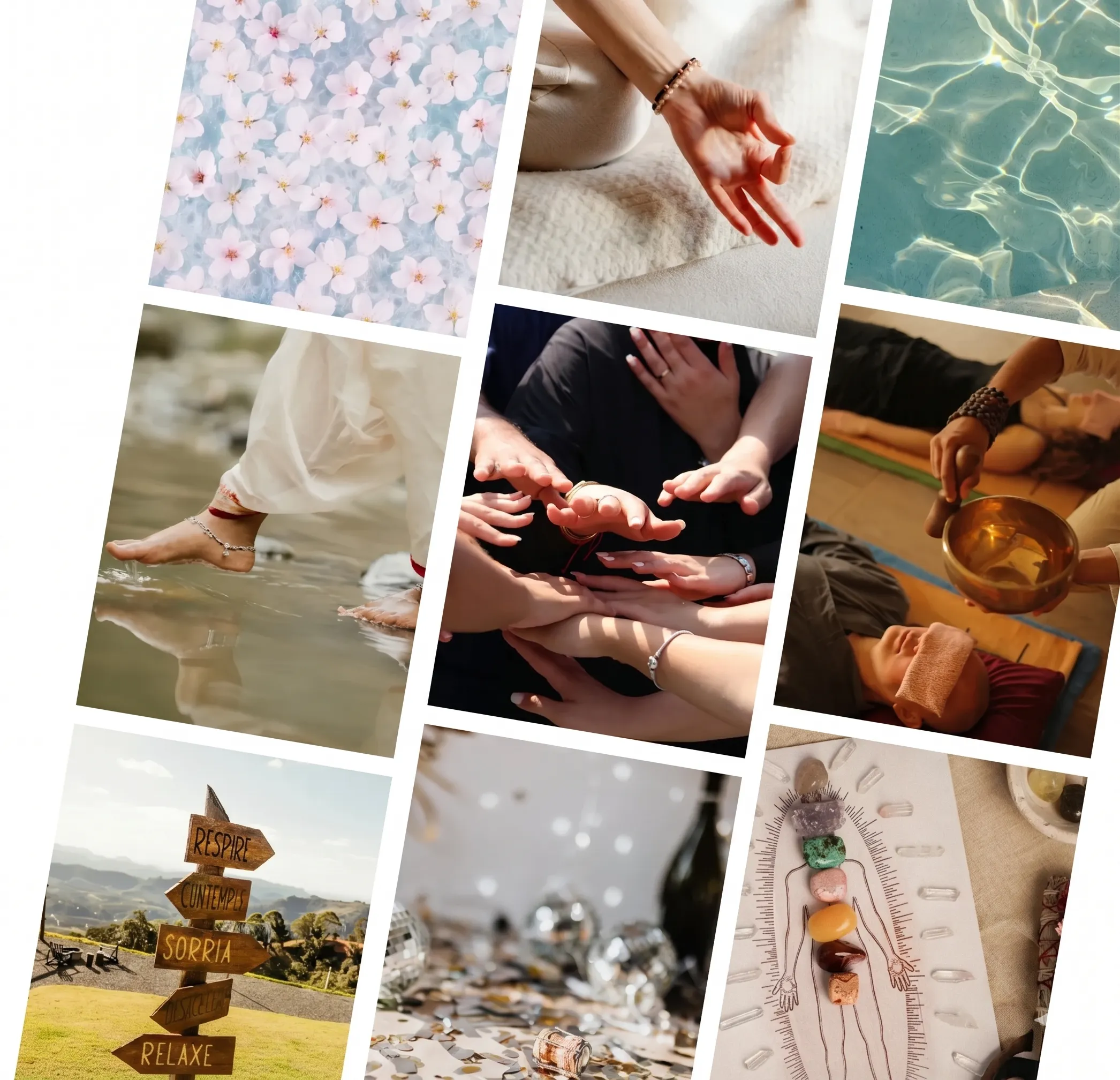 Scènes de relaxation et méditation